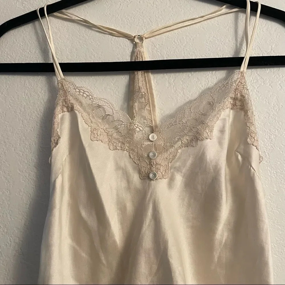 autograph clothing ivory lace trim slip top - Picture 5 of 14